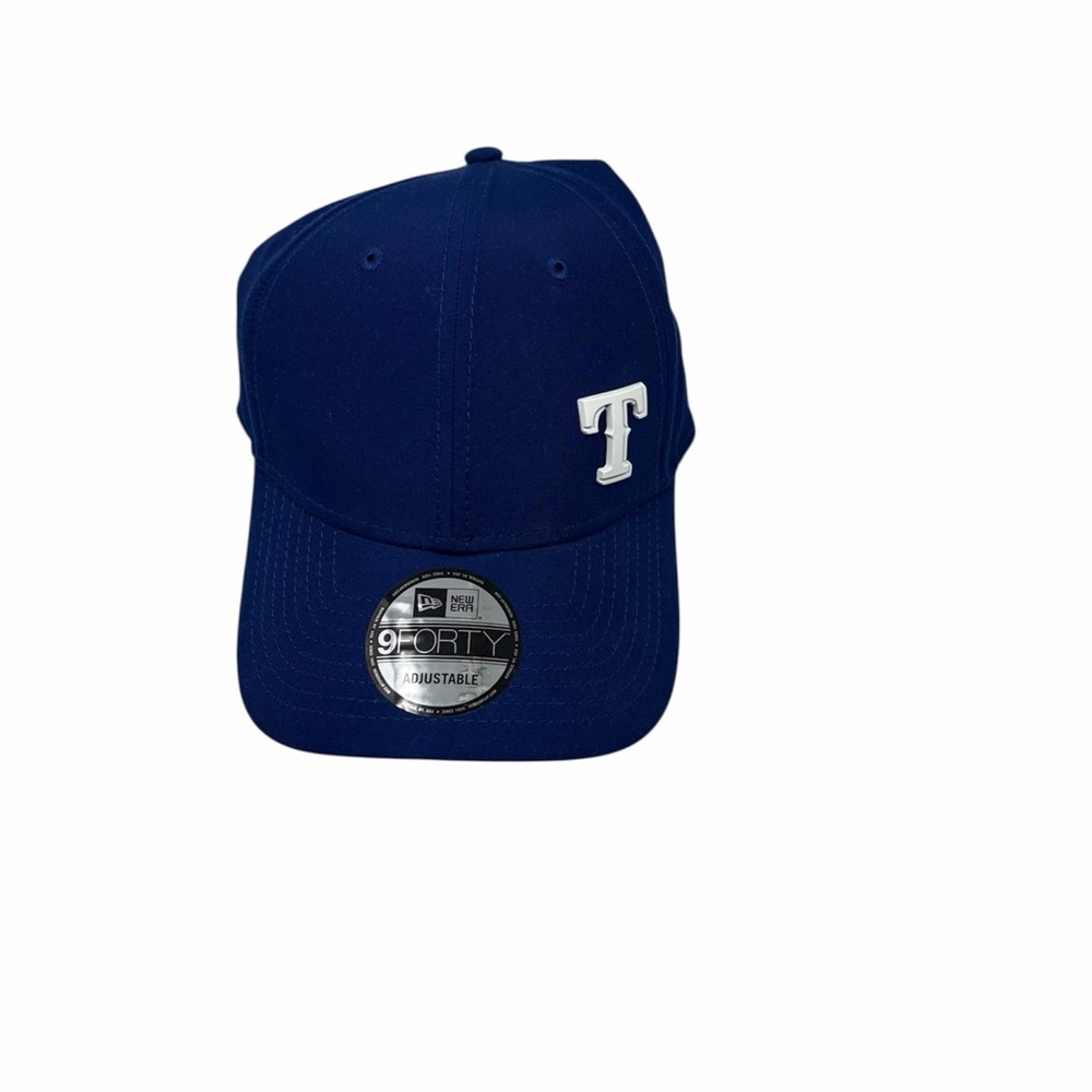 Texas Rangers New Era Logo Adjustable Hat Cap